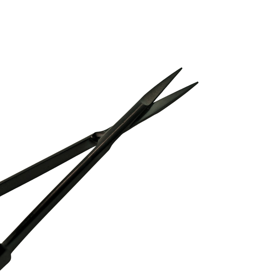 Black Castroviejo Micro Scissors Straight 18cm