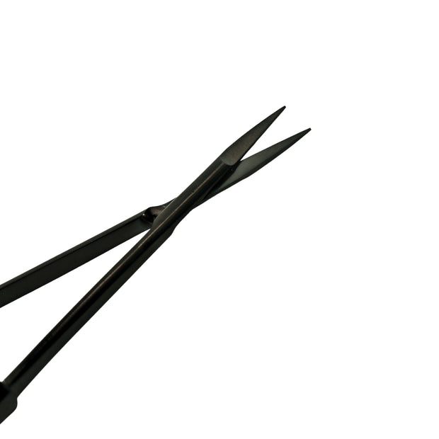 Black Castroviejo Micro Scissors Straight 18cm