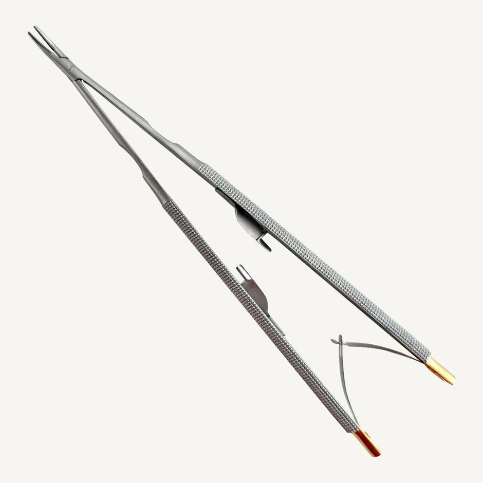 Barraquer Micro Needle Holder 180mm, TC, CVD