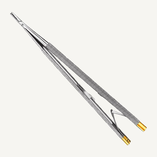 Barraquer Micro Needle Holder 180mm, TC, STR